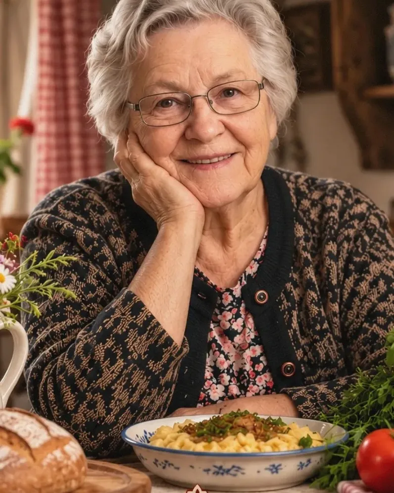 Theresia Hochleitner in ihrer Küche